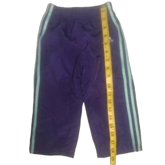 Adidas Windbreaker Joggers Purple/Teal - Picture 3 of 5
